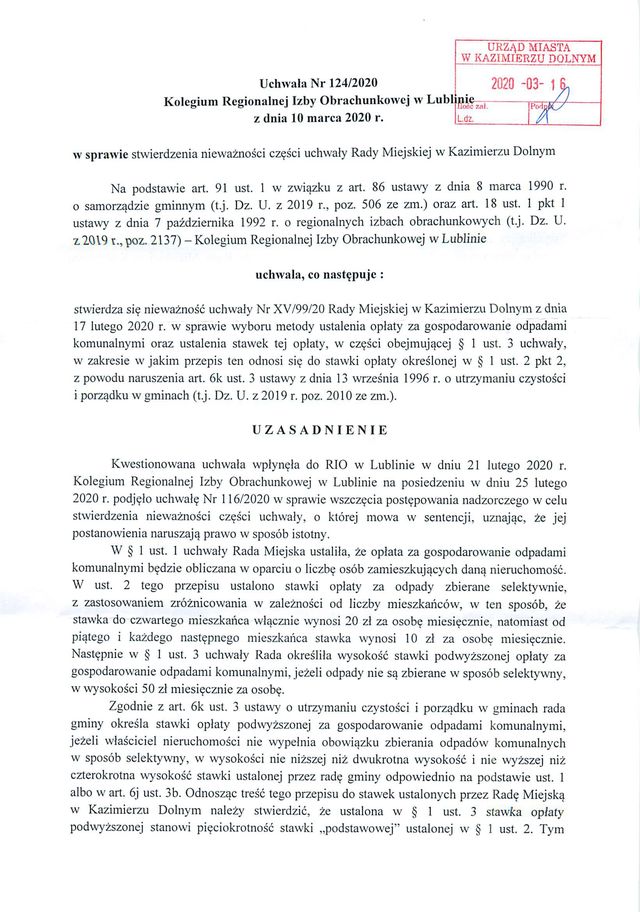 Uchwala RIO 124 2020 stwierdzajaca niewaznosc 01