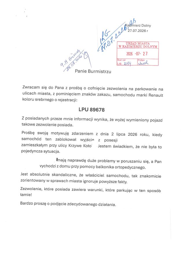 Zalacznik nr 1. Kopia skarg stanowiacych podstawe do uniewaznienia zezwolenia znak IRG.7231.1.205.1.2025 z dnia 05.12.2025 r. 2 obrazy 0