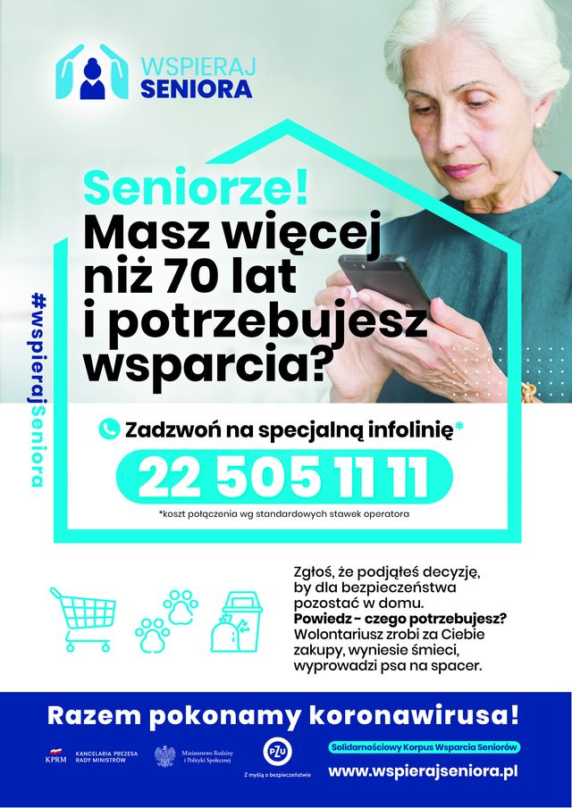 wspieraj seniora plakat 2