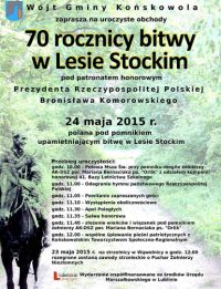 70 rocznica bitwy w Lesie Stockim