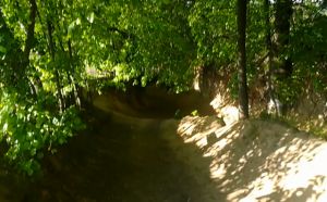 Wąw&oacute;z Korzeniowy w negatywie...