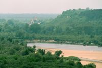 Widok z Kazimierza Dolnego na Wisłę