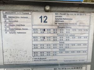 Od 1 marca nowy rozkład jazdy komunikacji miejskiej