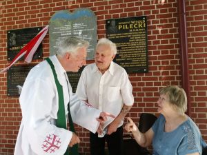 Hołd dla rodziny G&oacute;reckich, mieszkańc&oacute;w Kazimierza ratujących Żyd&oacute;w