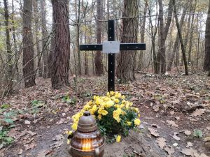 Zapomniane mogiły ofiar niemieckich zbrodni na kazimierskiej ziemi