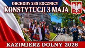 Obchody 235 rocznicy Ustawy Rządowej, Kazimierz Dolny 3 maja 20026 r.