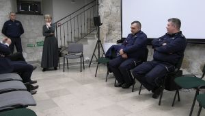 Spotkanie z Policją ,Kazimierz Dolny 5 marca 2025 r.