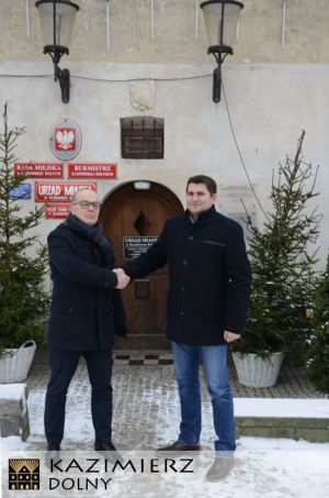 Burmistrz Kazimierza Artur Pomianowski  powołał swojego zastępcę