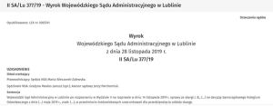 Sąd zadecydował ! Kazimierz Dolny nie może mieć konkurencji