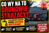 KAZIMIERZ DOLNY &ndash; WODA SKAŻONA. A SYSTEM OSTRZEGANIA? SKAŻONY OBOJĘTNOŚCIĄ.